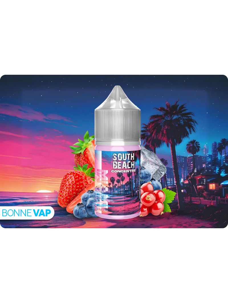 Concentré South Beach Miami Vapes 30ml