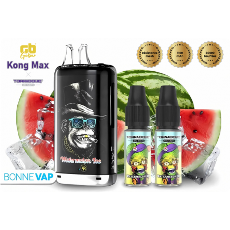 Puff Kong Max Pastèque Glacée 30K