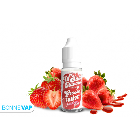 E liquide Grosse Fraise  Wsalt by Liquideo 10ml | Sels de Nicotine