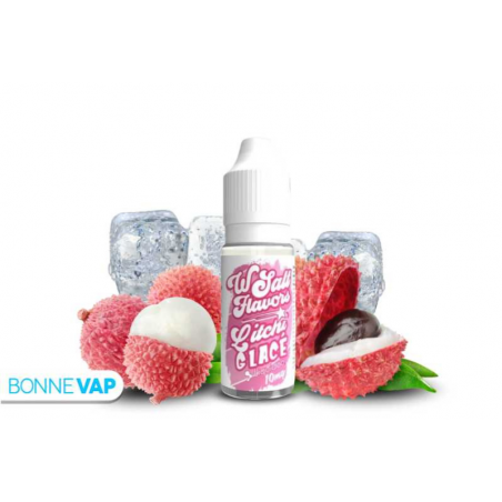 E liquide Litchi Glacé Wsalt by Liquideo 10ml | Sels de nicotine