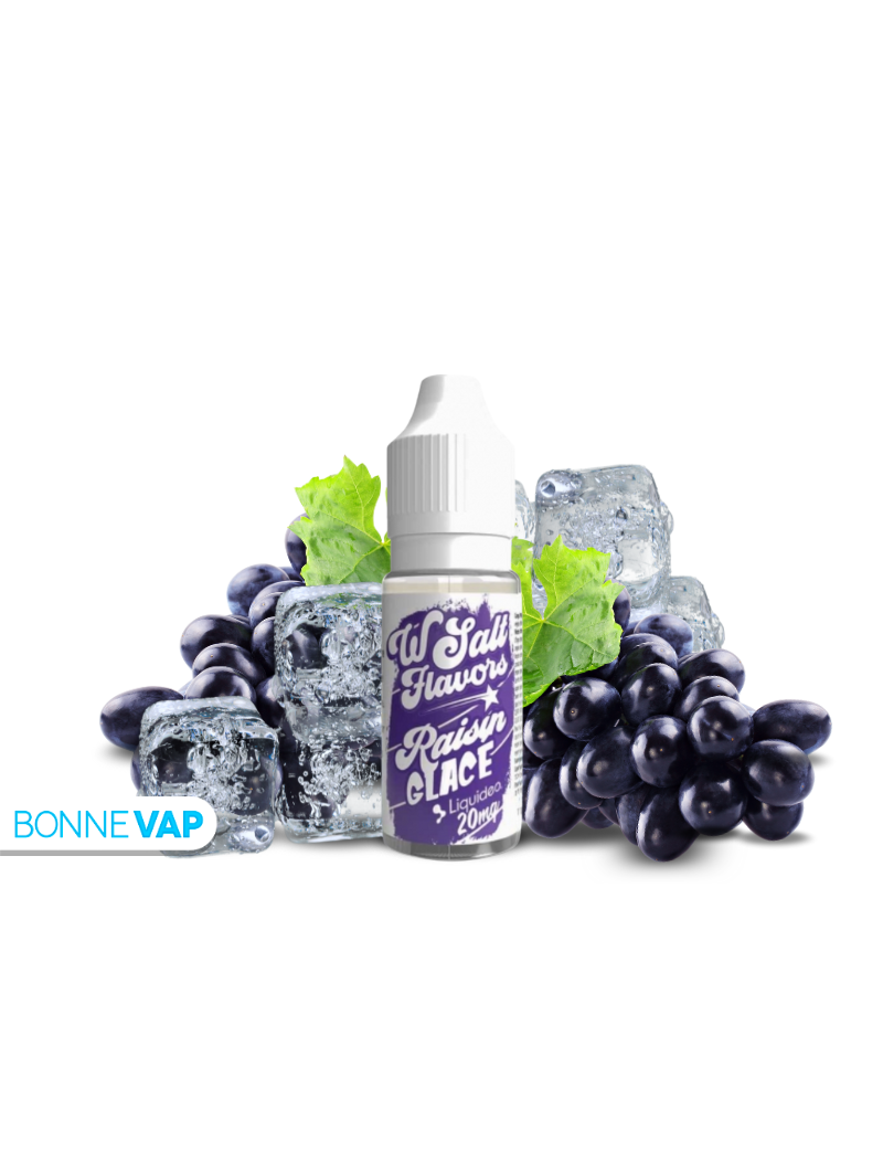 E liquide Raisin Glacée Wsalt by Liquideo 10ml | Sels de Nicotine