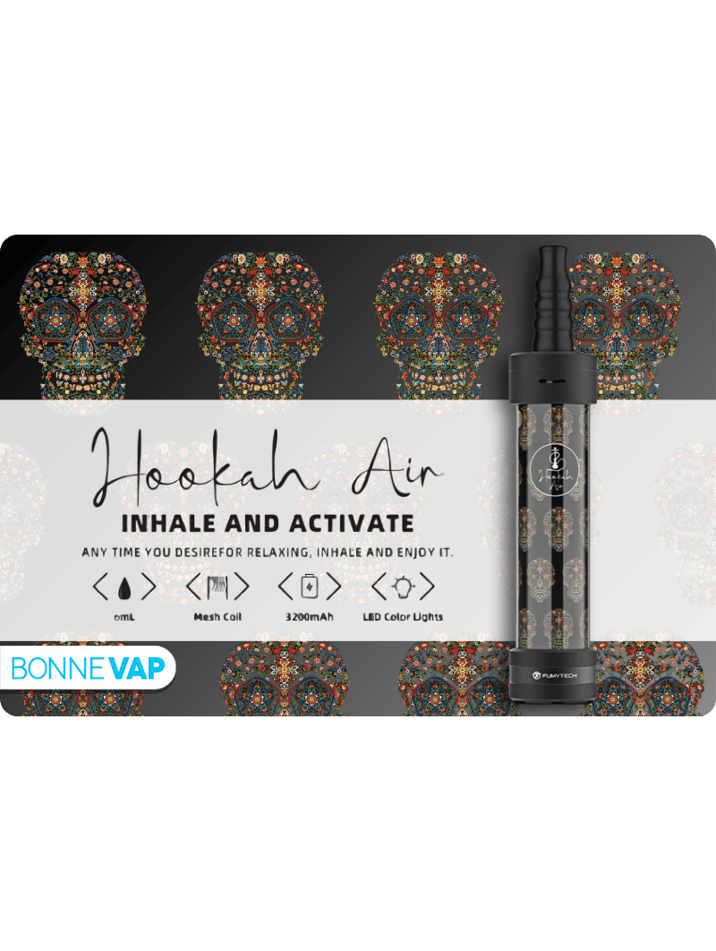 E-Chicha Hookah Air Fumytech - Skull Art