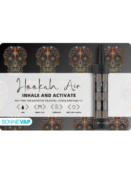 E-Chicha Hookah Air Fumytech - Skull Art