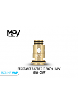 RESISTANCES B SERIES MPV EN 0.30 OHM