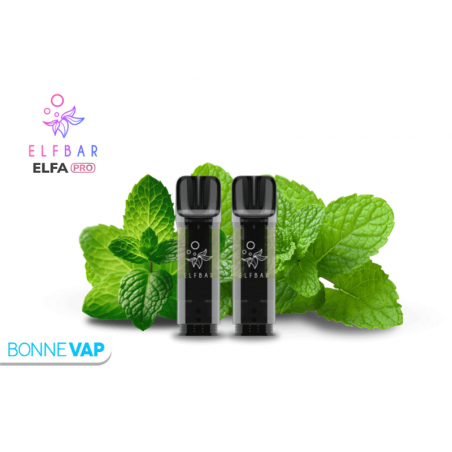 Cartouches ELFA PRO Menthe Verte | ELFBAR