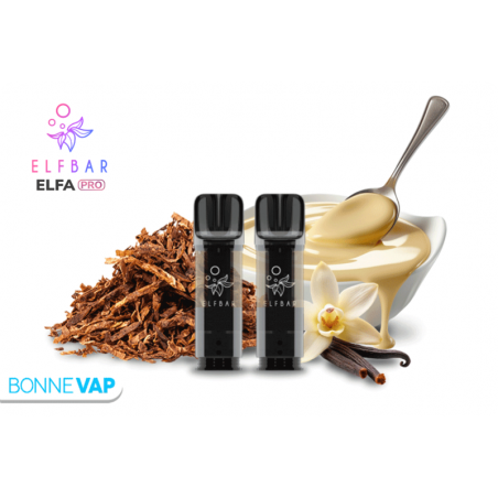 Cartouches ELFA PRO Classic Crème | ELFBAR