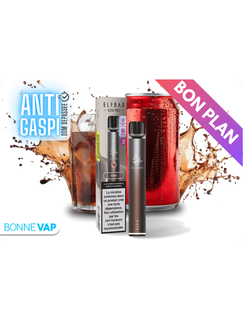 Kit ELFA PRO Cola | ELFBAR (DDM Dépassée)