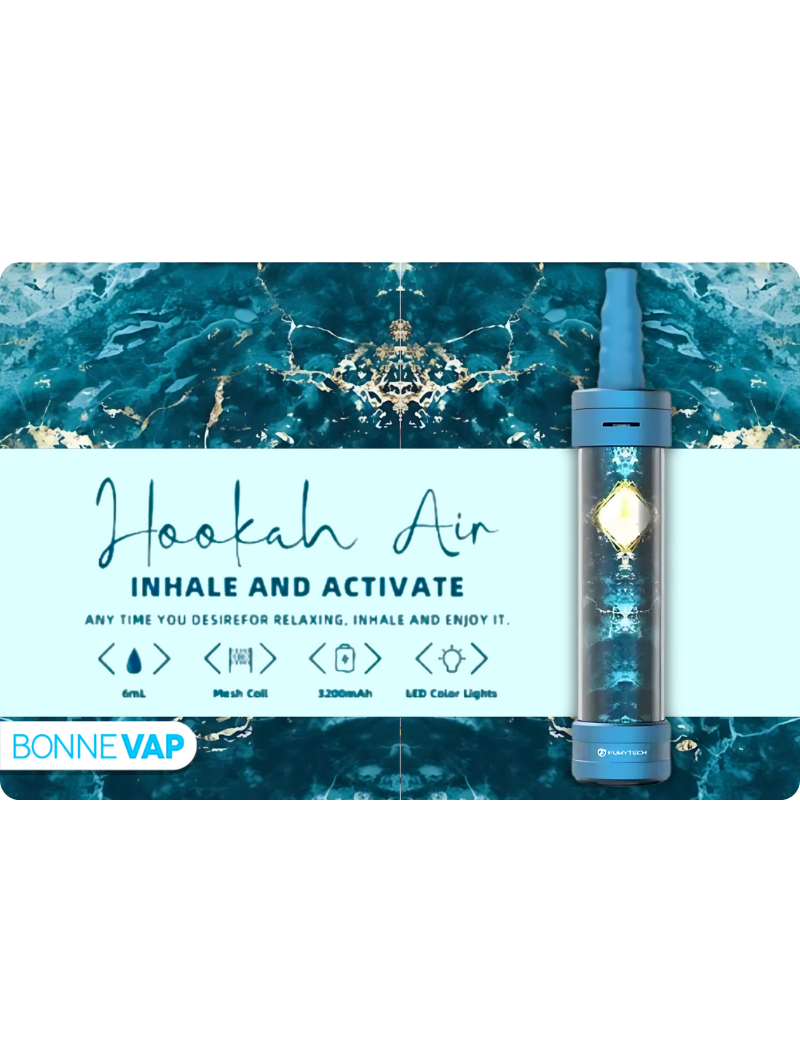 E-Chicha Blue Hookah Air | FUMYTECH