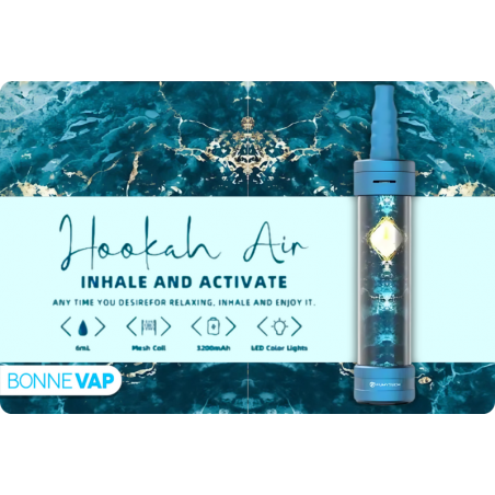 E-Chicha Blue Hookah Air | FUMYTECH E-Chicha Blue Hookah Air | FUMYTECH
