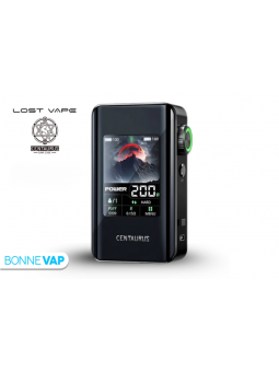 Box Centaurus BT200 - LOST VAPE - face avant platinium ridge