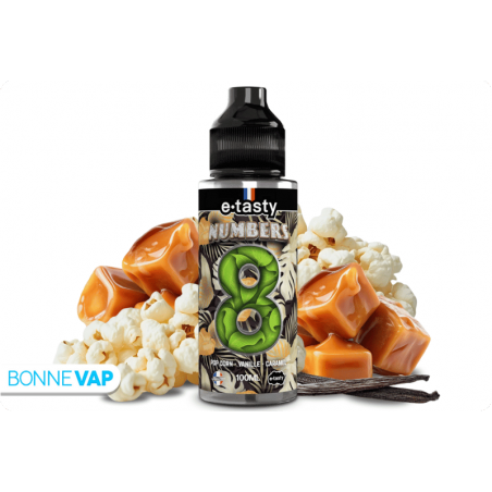 E-liquide Numbers 8 100ml | E.TASTY
