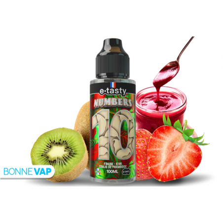 E-liquide Numbers 10 100ml | E.TASTY E-liquide Numbers 10 100ml | E.TASTY