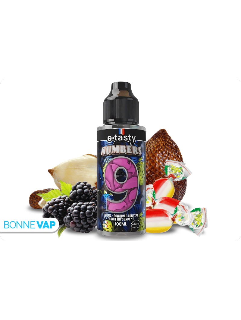 E-liquide Numbers 9 100ml | E.TASTY