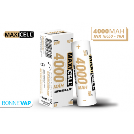 Accu 18650 4000mAh - MAXICELL