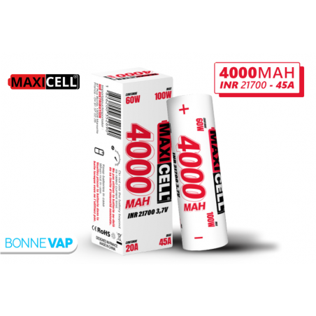 Accu 21700 4000mAh - MAXICELL