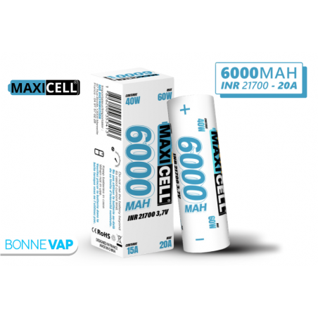 Accu 21700 6000mAh - MAXICELL
