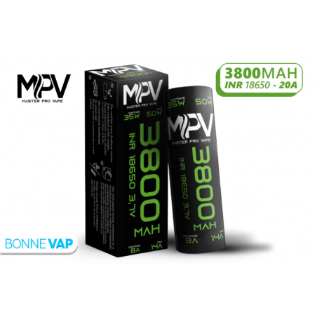 Accu 18650 3800mAh - MPV Accu 18650 3800mAh - MPV
