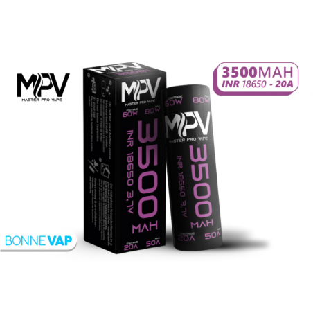 Accu 18650 3500mAh - MPV