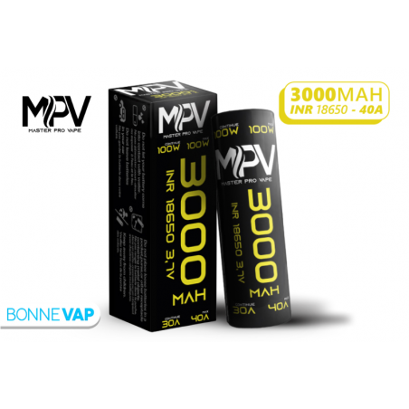 Accu 18650 3000mAh - MPV