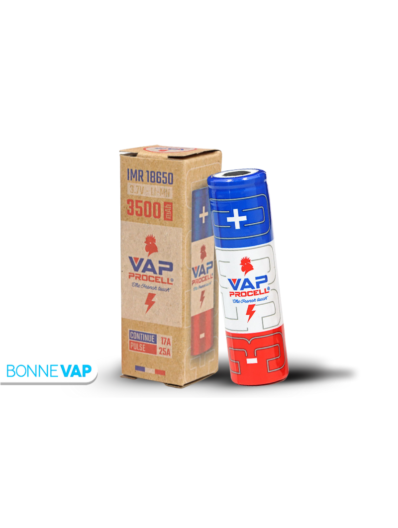 Accu 18650 3500mAh - VAP PROCELL