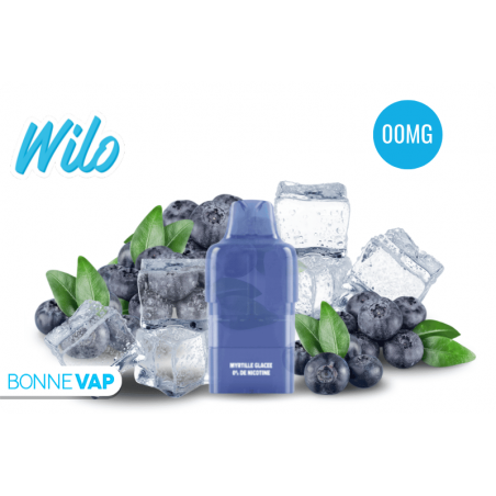 Cartouche Myrtille Glacee - WILO BOOST Cartouche Myrtille Glacee - WILO BOOST