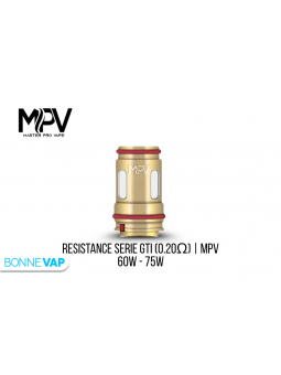 Résistance Série GTI - MPV - 0.20ohm