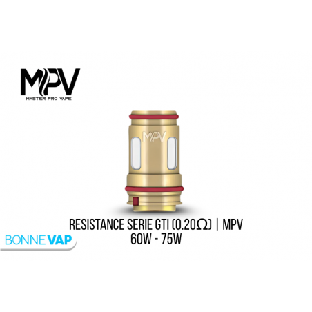 Résistance Série GTI - MPV Résistance Série GTI - MPV
