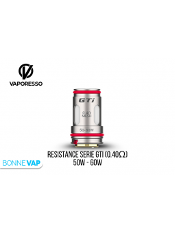 Résistance GTi - VAPORESSO - 0.40ohm
