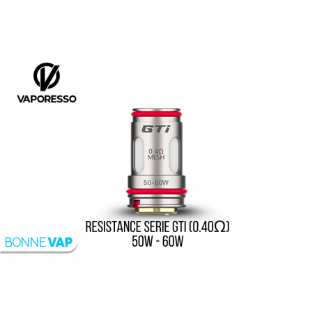 Résistance GTi - VAPORESSO Résistance GTi - VAPORESSO