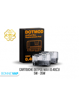 Cartouche DotPod Max - DOTMOD - 0.6ohm