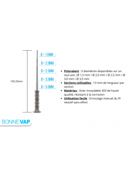 Micro Coil Jig - dimension