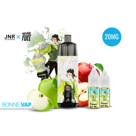 Puff Shisha Plus Green Blitz - JNR X FIGTHER FUEL