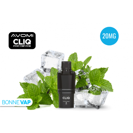 Cartouche Menthe Fraiche - CLIQ AVM Cartouche Menthe Fraiche - CLIQ AVM