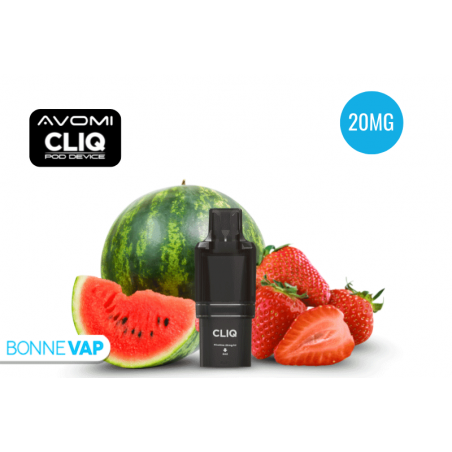 Cartouche Fraise Pastèque - CLIQ AVM Cartouche Fraise Pastèque - CLIQ AVM