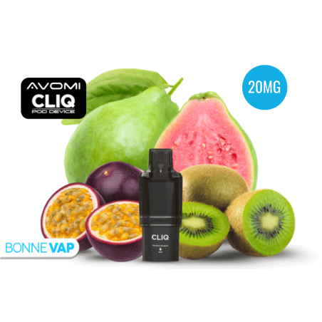 Cartouche Kiwi Passion Goyave - CLIQ AVM Cartouche Kiwi Passion Goyave - CLIQ AVM