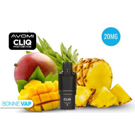 Cartouche Mangue Ananas - CLIQ AVM Cartouche Mangue Ananas - CLIQ AVM