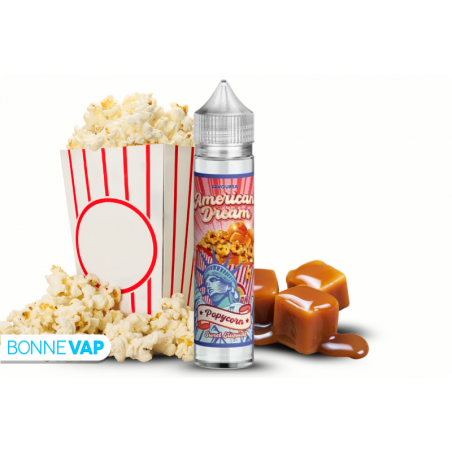E-liquide Popycorn 50ml - AMERICAN DREAM - Bon plan