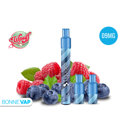 Wpuff 2.0 Liquideo saveur Myrtille Framboyante