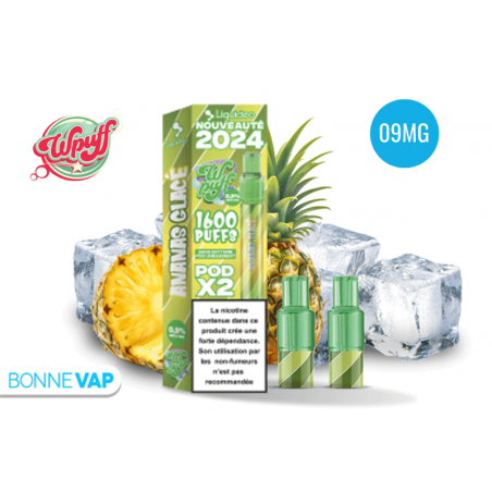 Cartouches Ananas Glacée - WPUFF 2.0 Cartouches Ananas Glacée - WPUFF 2.0