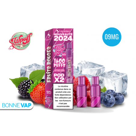 Cartouches Fruits Rouges - WPUFF 2.0 Cartouches Fruits Rouges - WPUFF 2.0