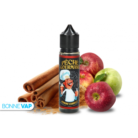 E-liquide Pomme Cannelle - PECHE GOURMAND