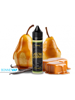 E-liquide Poire Caramel - PECHE GOURMAND