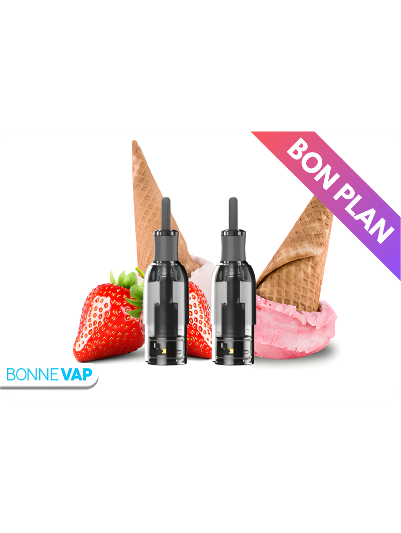 Cartouches Ice Cream Fraise - GEEKVAPE WENAX M1