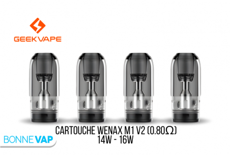 Cartouche Wenax M1 V2 - Geekvape - 0.80ohm