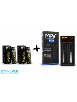 Pack Chargeur FC2 + 2 accus 3000mAh - MPV