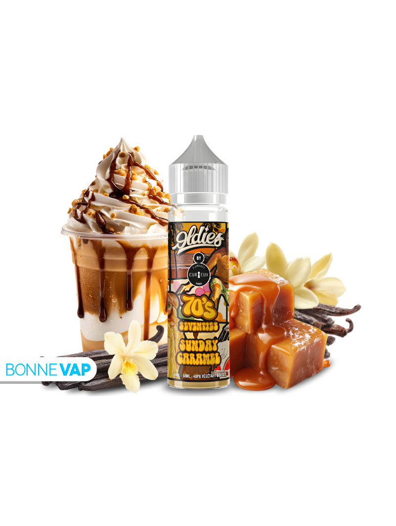 Sunday Caramel Seventis Oldies 50ml - Curieux
