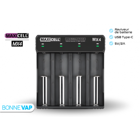 Chargeur MX4 - Maxicell