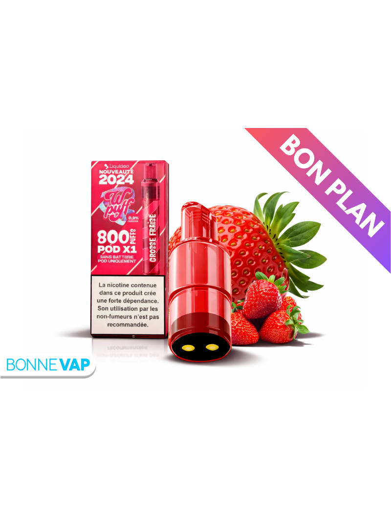 Cartouche Grosse Fraise - Wpuff 2.0