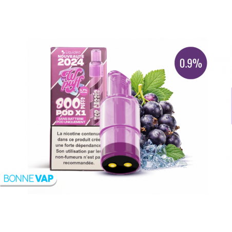 Cartouche Top Cassis - Wpuff 2.0