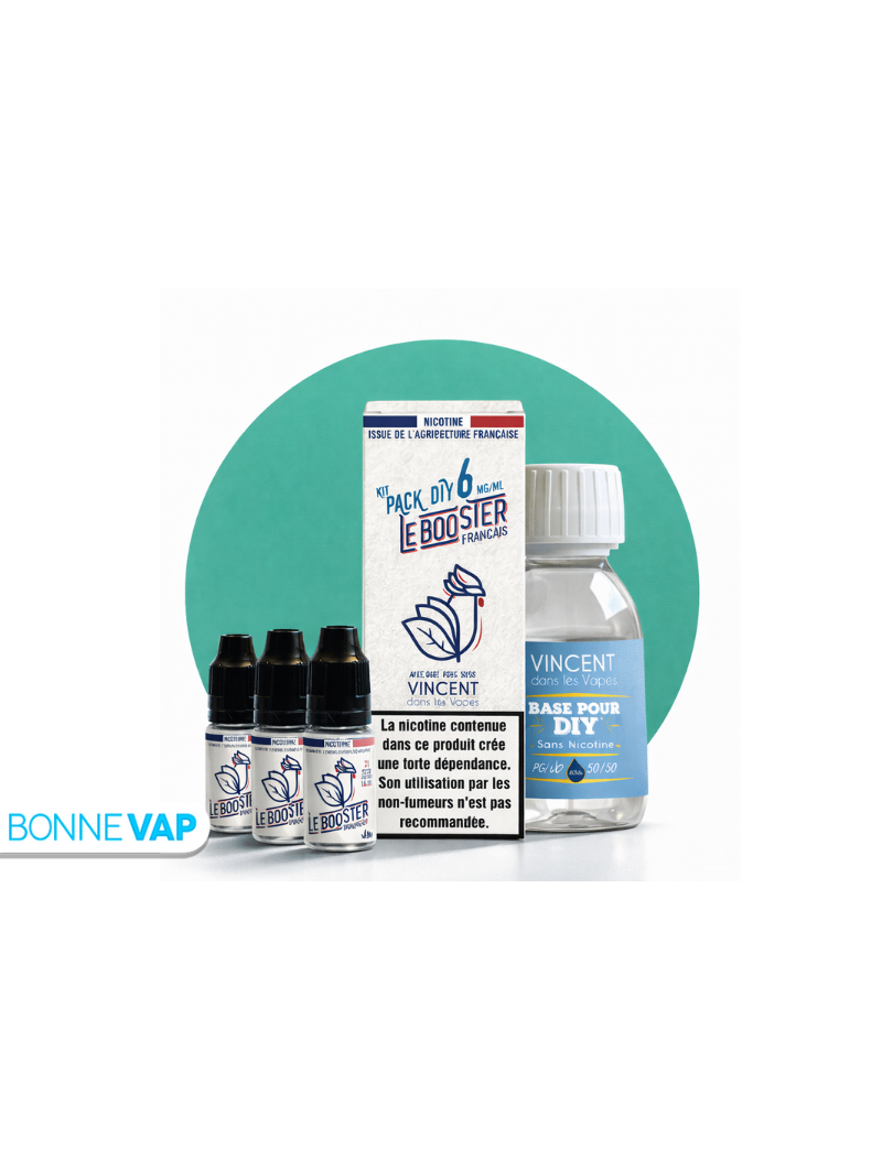 Pack DIY 6mg 50/50 100ml - VDLV